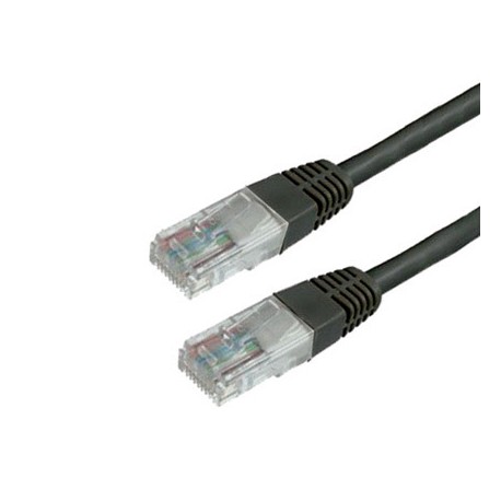 CABLE DE RED MEDIARANGE LONGITUD 3 MT COLOR NEGRO CONECTOR RJ45