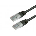 CABLE DE RED MEDIARANGE LONGITUD 3 MT COLOR NEGRO CONECTOR RJ45