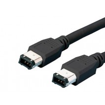CABLE FIREWIRE MEDIARANGE LONGITUD 1,8 MT COLOR NEGRO ESPECIAL PARA VIDEOCAMARAS DIGITALES