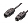 CABLE TOSLINK DE FIBRA OPTICA MEDIARANGE LONGITUD 1,5 MT ESPECIAL PARA LA TRANSMISION DE AUDIO