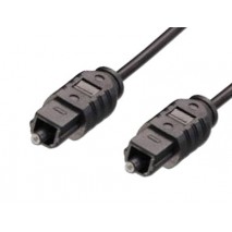 CABLE TOSLINK DE FIBRA OPTICA MEDIARANGE LONGITUD 1,5 MT ESPECIAL PARA LA TRANSMISION DE AUDIO