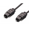 CABLE TOSLINK DE FIBRA OPTICA MEDIARANGE LONGITUD 1,5 MT ESPECIAL PARA LA TRANSMISION DE AUDIO