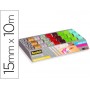 CINTA ADHESIVA SCOTCH WASHI TAPES PAPEL DE ARROZ FANTASIA 15MMX10 MT 9 MODELOS SURTIDOS