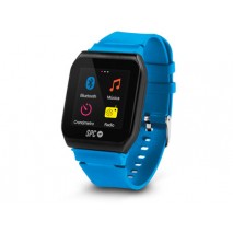 REPRODUCTOR MP3 TELECOM FORMATO RELOJ 4GB PANTALLA DE 1,5" TACTIL COLOR AZUL/ROSA CON BLUETOOTH