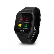 REPRODUCTOR MP3 TELECOM FORMATO RELOJ 4GB PANTALLA DE 1,5" TACTIL COLOR NEGRO