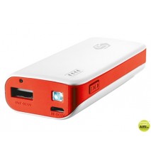 BATERIA AUXILIAR TRUST PARA TABLETS Y MOVILES COLOR BLANCO 4400MAH