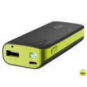 BATERIA AUXILIAR TRUST PARA TABLETS Y MOVILES COLOR NEGRO 4400MAH