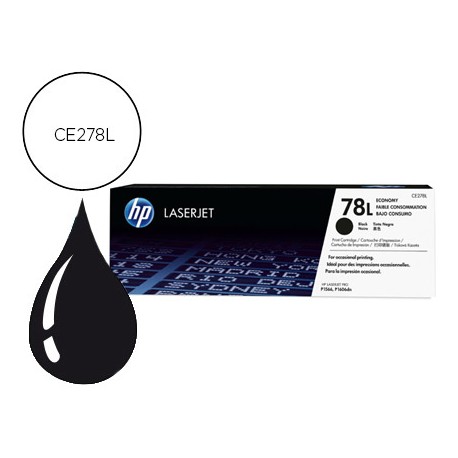 TONER HP 78L LASERJET CE278L NEGRO -1.000 PAG-