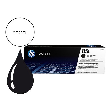 TONER HP 85L LASERJET CE285L NEGRO -700PAG-