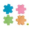 GOMA LIDERPAPEL MECANO CON FORMA DE RUEDA COLORES SURTIDOS