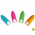 GOMA LIDERPAPEL BICOLOR CON FORMA TRIANGULAR COLORES SURTIDOS