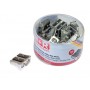 SACAPUNTAS MOR 211 METALICO 2 USOS CUÑA BOTE DE 30 UNIDADES