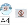 FUNDA AUTOADHESIVA 3L OFFICE RESISTENTE AL AGUA DIN A4 PACK DE 10 UNIDADES