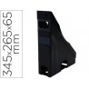 REVISTERO OFFISYS PLASTICO FLEXIBLE TRANSPARENTE NEGRO