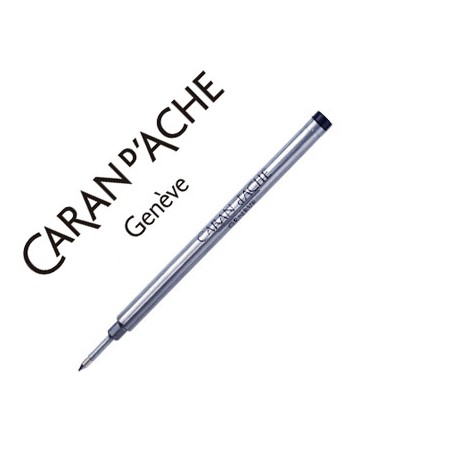 RECAMBIO ROLLER CARAN D'ACHE AZUL PUNTA MEDIA