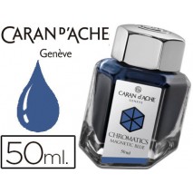 TINTA ESTILOGRAFICA CARAN D'ACHE CHROMATICS DE 50 ML AZUL MAGNETICO