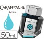 TINTA ESTILOGRAFICA CARAN D'ACHE CHROMATICS DE 50 ML TURQUESA HIPNOTICO