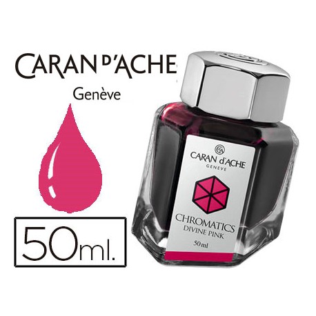 TINTA ESTILOGRAFICA CARAN D'ACHE CHROMATICS DE 50 ML FUCSIA DIVINO