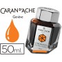 TINTA ESTILOGRAFICA CARAN D'ACHE CHROMATICS DE 50 ML NARANJA ELECTRICO