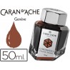 TINTA ESTILOGRAFICA CARAN D'ACHE CHROMATICS DE 50 ML MARRON ORGANICO