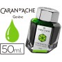 TINTA ESTILOGRAFICA CARAN D'ACHE CHROMATICS DE 50 ML VERDE DELICADO