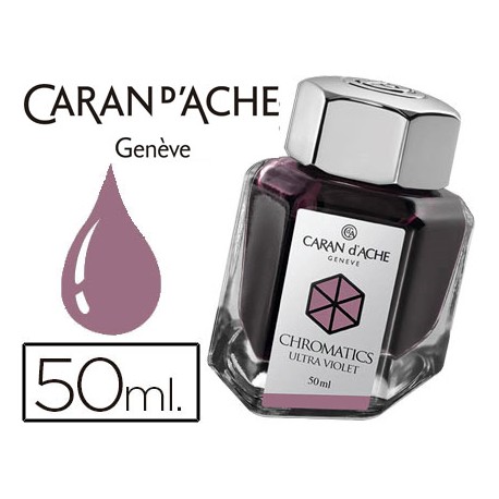 TINTA ESTILOGRAFICA CARAN D'ACHE CHROMATICS DE 50 ML ULTRAVIOLETA