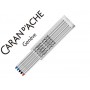 RECAMBIO BOLIGRAFO CARAN D'ACHE RNX.316 MULTIFUNCION 2 NE 2 AZ 1 RO PUNTA MEDIA