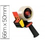 PORTARROLLO SCOTCH PARA EMBALAJE HEAVY DUTY BAJO RUIDOCON 10 ROLLOS DE CINTAS TRANSPARENTE 50 MM X 6