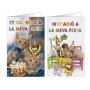 TARJETA DE INVITACION ARGUVAL FANTASIA MASCOTAS BLISTER 8 UNIDADES SURTIDAS CATALAN