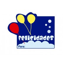 ETIQUETA ARGUVAL GLOBOS MODELO 20 ROLLO DE 250 UNIDADES CATALAN