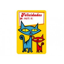 ETIQUETA ARGUVAL GATOS MODELO 36 ROLLO DE 250 UNIDADES CATALAN