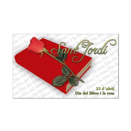 ETIQUETA ARGUVAL SANT JORDI MODELO 60 ROLLO DE 250 UNIDADES CATALAN