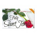 ETIQUETA ARGUVAL SANT JORDI MODELO 78 ROLLO DE 250 UNIDADES CATALAN