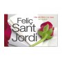 ETIQUETA ARGUVAL SANT JORDI MODELO 80 ROLLO DE 250 UNIDADES CATALAN