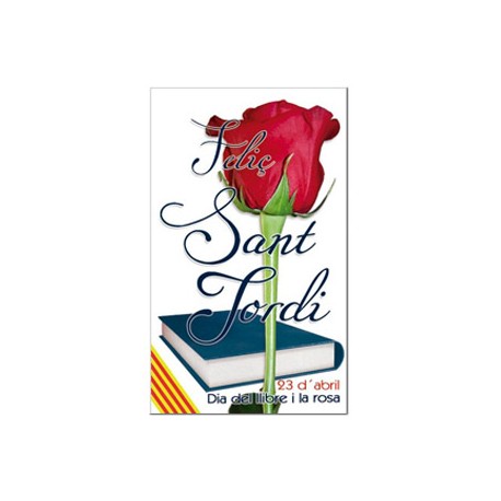 ETIQUETA ARGUVAL SANT JORDI MODELO 79 ROLLO DE 250 UNIDADES CATALAN