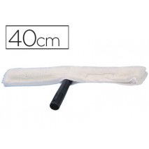 LIMPIAVENTANAS Q-CONNECT INDUSTRIAL MANGO DE PLASTICO Y HOJA LIMPIADORA DE 40 CM DE ANCHO
