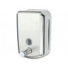 DISPENSADOR MANUAL Q-CONNECT DE JABON 800 ML ACERO INOXIDABLE 178X114X56 MM