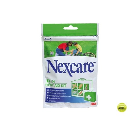 BOTIQUIN 3M NEXCARE FLEXIBLE PARA PEQUEÑAS CURAS PRESENTADO EN SOBRE CON AUTOCIERRE