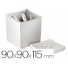 CAJA PARA INFUSIONES CEP CON TAPA DESMONTABLE POLIESTIRENO 90X90X115 MM