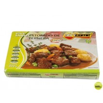 ESTOFADO DE TERNERA ABRICOME R ACION INDIVIDUAL CALENTAR EN MICROONDAS Y LISTO 320G