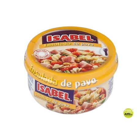 ENSALADA PAVO ISABEL RACION IN DIVIDUAL LISTA PARA COMER NO NECESITA FRIO 230G