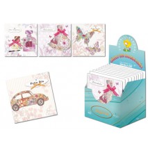 TARJETA POSTAL ARGUVAL PASTEL MODELOS SURTIDOS