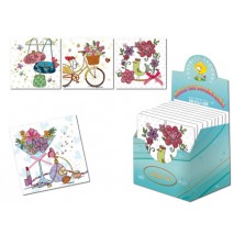 TARJETA POSTAL ARGUVAL ROMANTICA MODELOS SURTIDOS