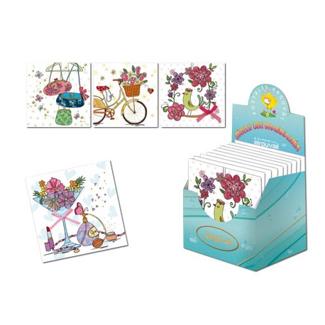 TARJETA POSTAL ARGUVAL ROMANTICA MODELOS SURTIDOS