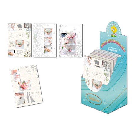 TARJETA POSTAL ARGUVAL DETALLES DE BODA MODELOS SURTIDOS