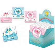 TARJETA POSTAL ARGUVAL DETALLES DE BEBE MODELOS SURTIDOS