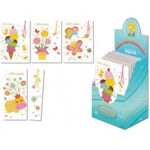 TARJETA POSTAL INFANTIL + PUNTO LECTURA ARGUVAL MODELOS SURTIDOS