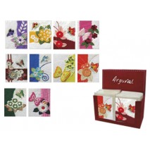 TARJETA POSTAL ARGUVAL NATURA SERIE AW MODELOS SURTIDOS