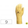 GUANTE DELTAPLUS DE LATEX NATURAL ESPECIAL PARA TRABAJOSDE LIMPIEZA EN GENERAL ANTIALERGICOS TALLA 9