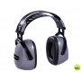 CASCO ANTIRUIDO DELTAPLUS CON OREJERAS AJUSTABLE EN ALTURA NORMA SNR 33 DB COLOR GRIS-NEGRO